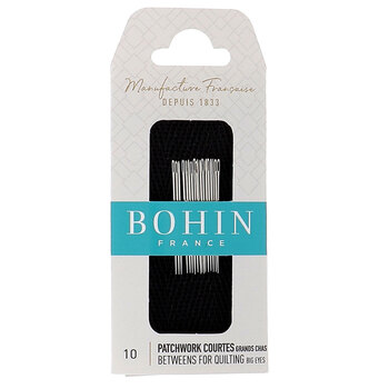 Bohin Between Quilting Needles - Size 10 - Big Eyes