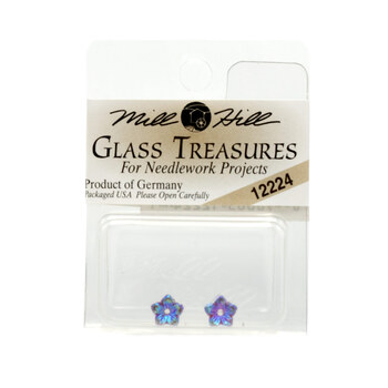 Mill Hill - Glass Treasures - Jasmine Flower Light Rose 12224