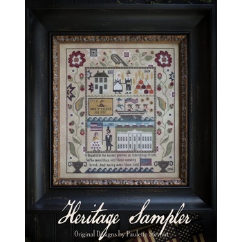 Heritage Sampler Cross Stitch Pattern