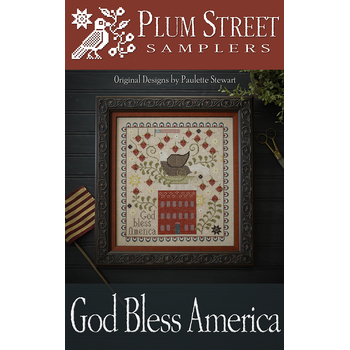 God Bless America Cross Stitch Pattern