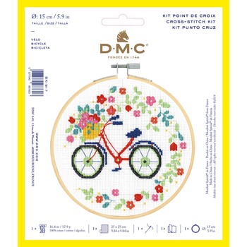 Bicycle Cross Stitch Kit