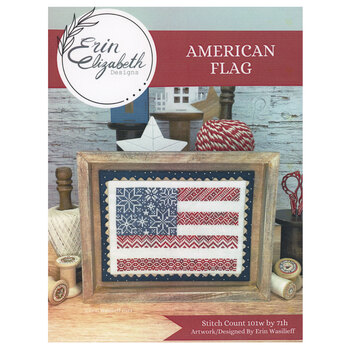 American Flag Cross Stitch Pattern
