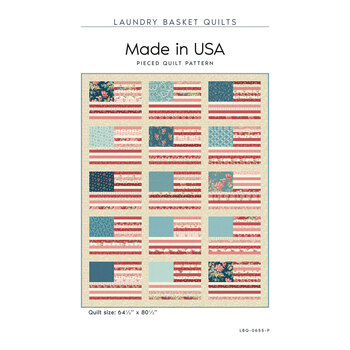 Made in USA Pieced Quilt Pattern