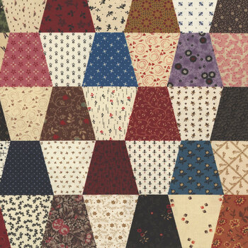 Cotton Thimble Miniatures 108" Wide QB172033D-MULTI 108" Tumbler by Pam Buda for Marcus Fabrics