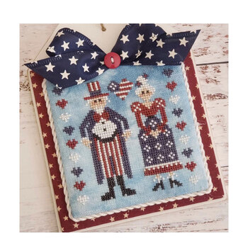Mr. & Mrs. America Cross Stitch Pattern