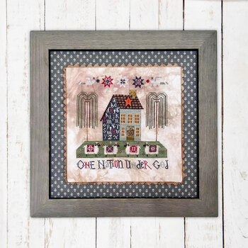 One Nation Under God Cross Stitch Pattern