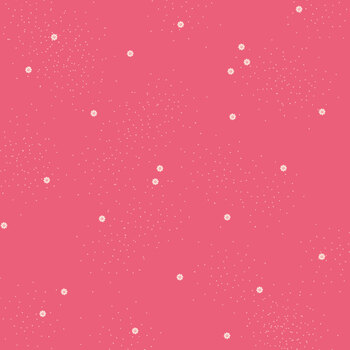 Dainty Daisy C665-RILEYRASPBERRY by Beverly McCullough for Riley Blake Designs