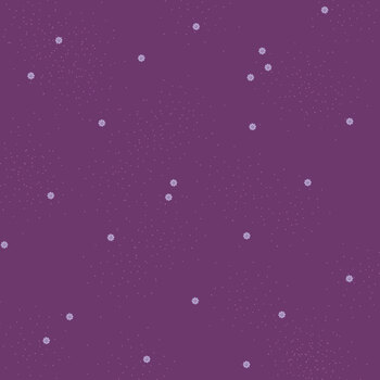 Dainty Daisy C665-EGGPLANT by Beverly McCullough for Riley Blake Designs