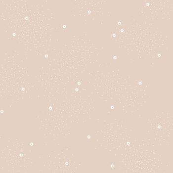 Dainty Daisy C665-WHEAT by Beverly McCullough for Riley Blake Designs