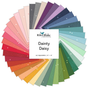 Dainty Daisy  5" Stacker Beverly McCullough for Riley Blake Designs