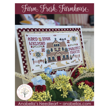 Farm Fresh Farmhouse Cross Stitch Pattern