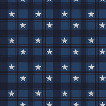 Valor Is Never Forgotten C18881-BLUE by Tara Reed for Riley Blake Designs
