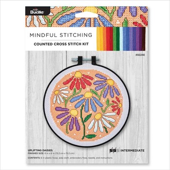 Uplifting Daisies Cross Stitch Kit