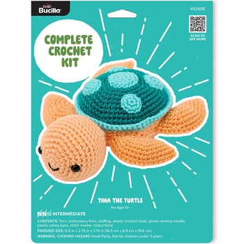 Tina the Turtle Amigurumi Crochet Kit