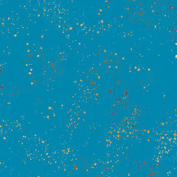 Speckled Metallic RS5027-50M Bright Blue by Ruby Star Society for Moda Fabrics