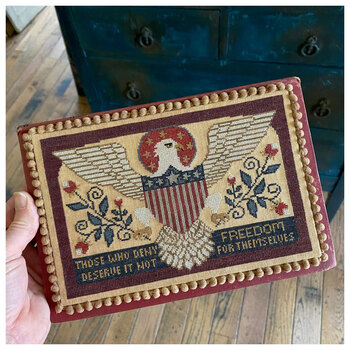 Lincoln's Eagle Cross Stitch Pattern
