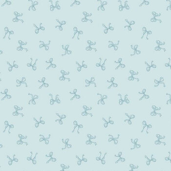 Buttercup & Blues R022038D Bows Sky by Monika Zhu for Marcus Fabrics