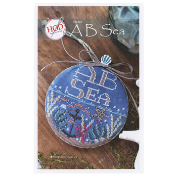 A B Sea Cross Stitch Pattern