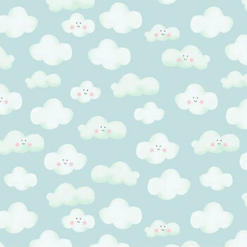 Little North Flannel F402151 Cloud Multi by Deb Grogan for Marcus Fabrics