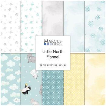 Little North Flannel  Fat Quarter Bundle Deb Grogan for Marcus Fabrics