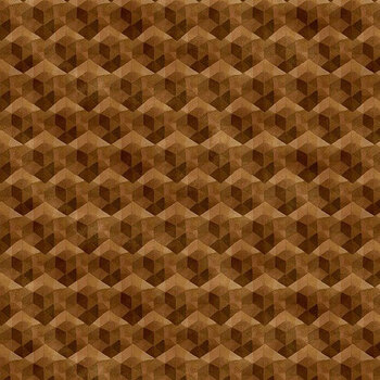 Woodland Animals 11QFA-1 Fractals - Brown by Quiltberry Farm for In The Beginning Fabrics
