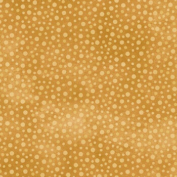 Woodland Animals 12QFA-3 Dots - Gold by Quiltberry Farm for In The Beginning Fabrics