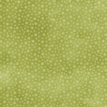 Woodland Animals 12QFA-4 Dots - Green by Quiltberry Farm for In The Beginning Fabrics