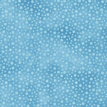 Woodland Animals 12QFA-5 Dots - Blue by Quiltberry Farm for In The Beginning Fabrics