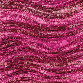 Peacock in the Garden 16240105-03 Abstract Circles by Peggy Collins for Camelot Fabrics