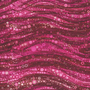 Peacock in the Garden 16240105-03 Abstract Circles by Peggy Collins for Camelot Fabrics