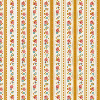 Village Life TIL100683 Agnes Ochre by Tone Finnanger for Tilda