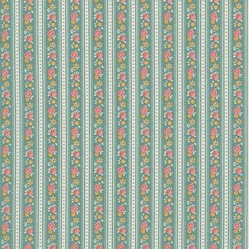 Village Life TIL100690 Agnes Teal by Tone Finnanger for Tilda