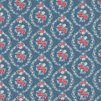 Village Life TIL100697 Mable Blue by Tone Finnanger for Tilda