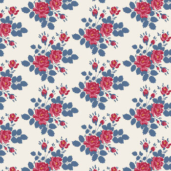 Village Life TIL100698 Myrtle Blue by Tone Finnanger for Tilda