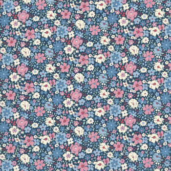 Village Life TIL100699 Esther Blue by Tone Finnanger for Tilda
