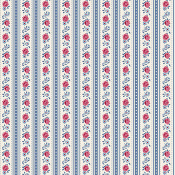 Village Life TIL100700 Agnes Blue by Tone Finnanger for Tilda