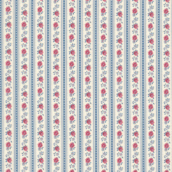 Village Life TIL100700 Agnes Blue by Tone Finnanger for Tilda