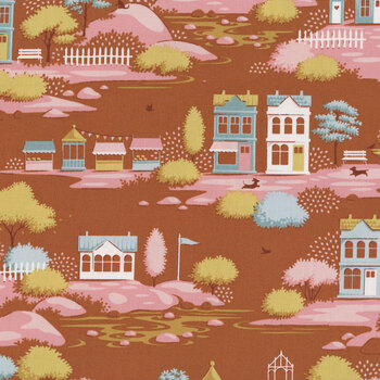 Village Life TIL110179 Village Rust by Tone Finnanger for Tilda