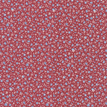 Village Life TIL110183 Mae Burgundy by Tone Finnanger for Tilda