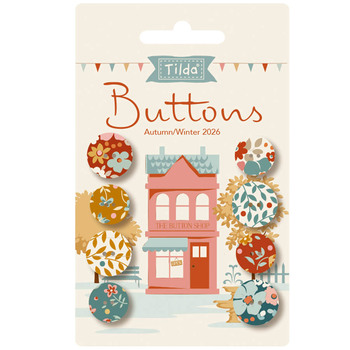 Buttons Autumn 8 Pieces