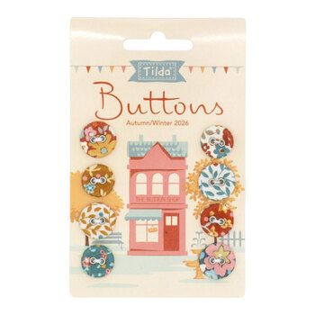 Buttons Autumn 8 Pieces