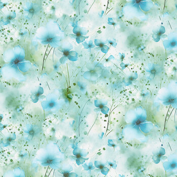 Gossamer FLEUR-CD4475 Floral Field Spring by Timeless Treasures Fabrics