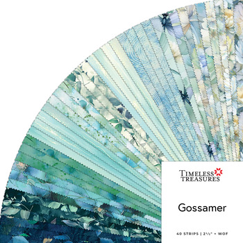 Gossamer  2.5" Strips by Timeless Treasures Fabrics