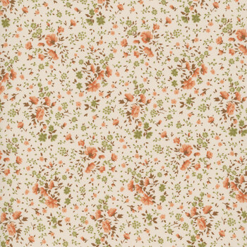 Wideback Basics 108" Wide TIL150013 Ellie Ginger/Olive by Tone Finnanger for Tilda