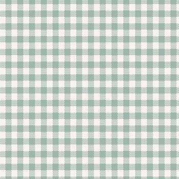 Wideback Basics 108" Wide TIL150017 Gingham Duckegg by Tone Finnanger for Tilda