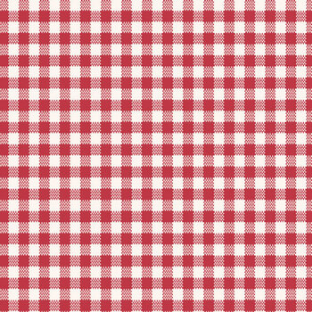 Wideback Basics 108" Wide TIL150018 Gingham Red by Tone Finnanger for Tilda