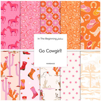 Go Cowgirl!  Yardage by In The Beginning Fabrics