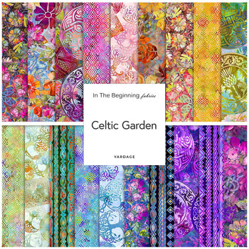 Celtic Garden  Yardage by Jason Yenter for In The Beginning Fabrics