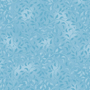 Essentials Climbing Vines 38717-400 Sky Blue by Wilmington Prints