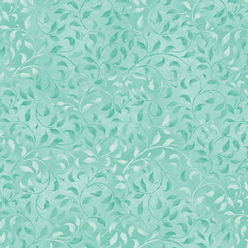 Essentials Climbing Vines 38717-717 Seafoam by Wilmington Prints